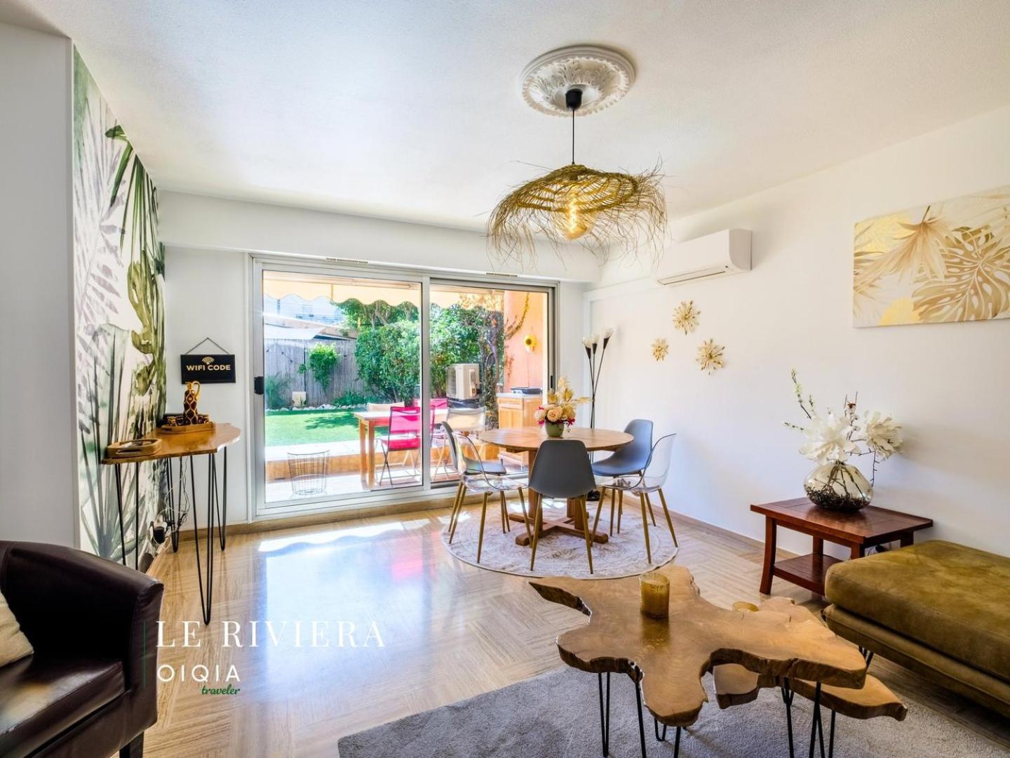 Le Riviera ~ Jardin ~ Parking ~ Climatisation Apartment Cagnes-sur-Mer Ngoại thất bức ảnh